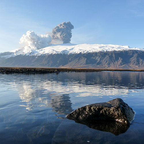 volcanoe Eyjafjallajökull