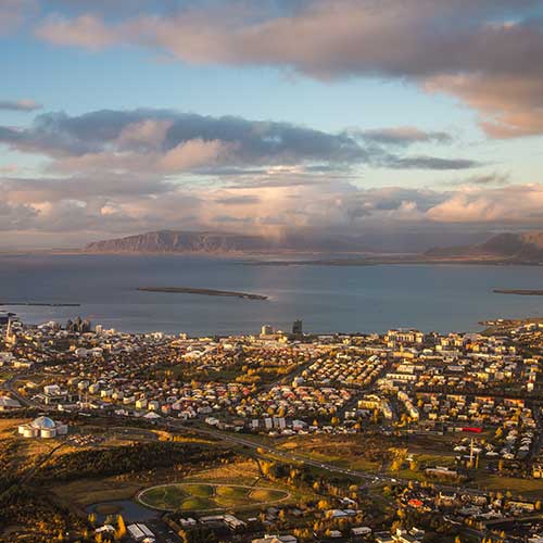Iceland's capital Reykjavik
