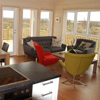 Living Area Vacation Home Birta II